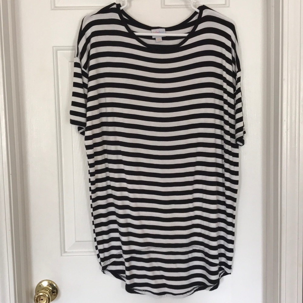 Black and white striped Irma